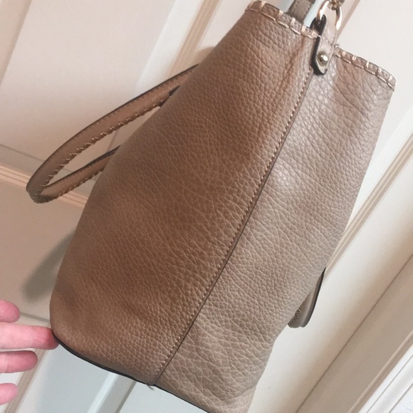Pebbled Leather Cross-Body Bag - Picture 9 of 14